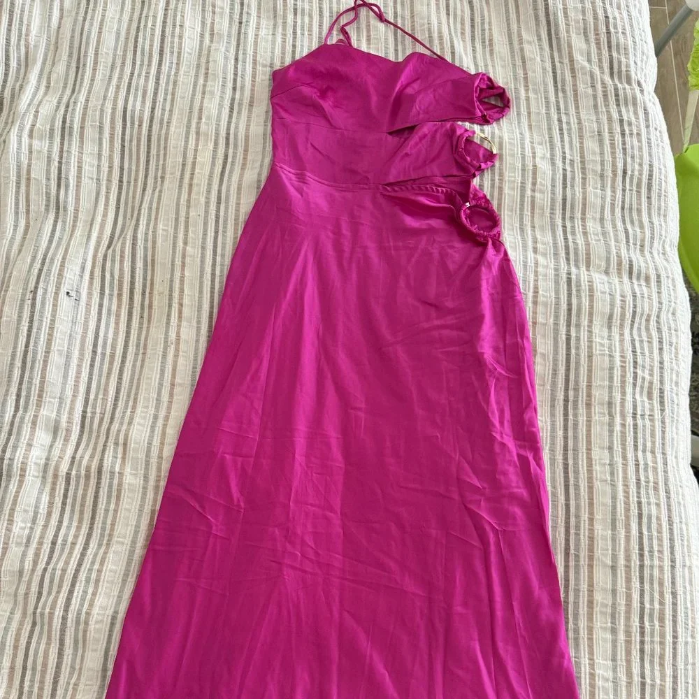 Runaway The Label Sawyer Maxi Dress Orchid Pink - Size S - Picture 4 of 7